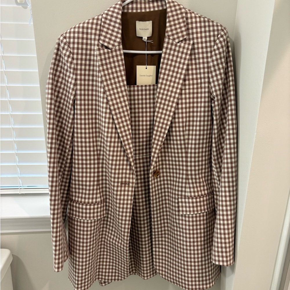 NWT Favorite Daughter Breakup Dress + Blazer set